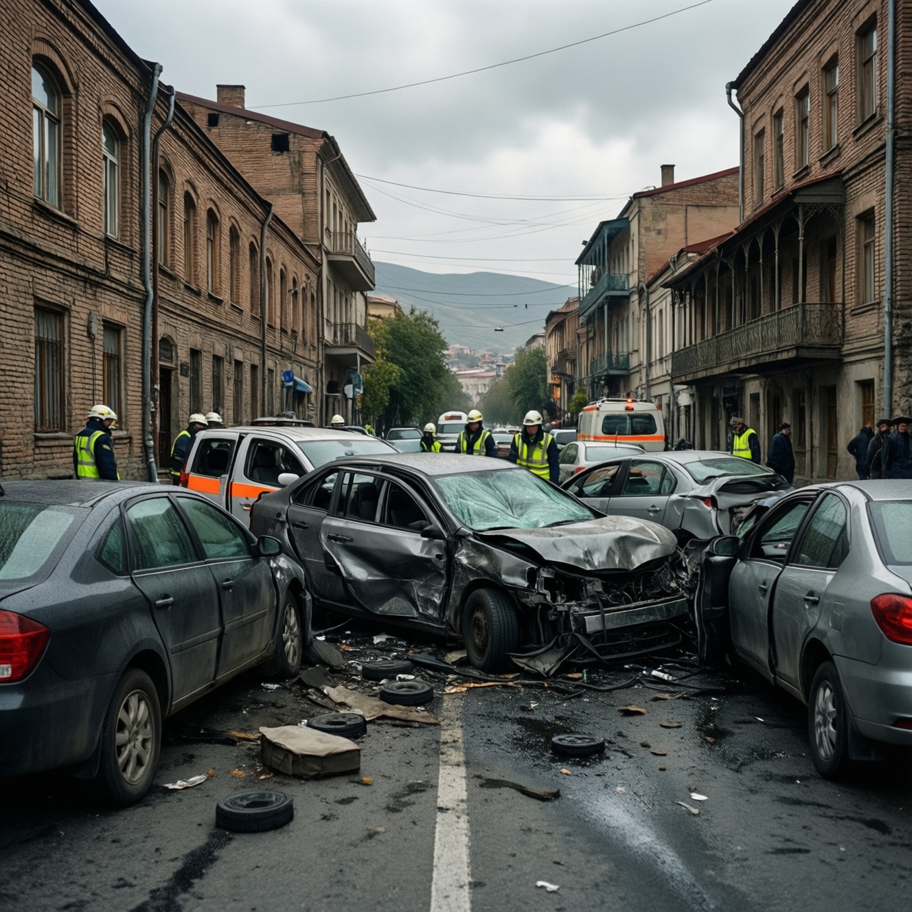 ДТП в Тбилиси: в аварии погиб один человек ДТП в Тбилиси: в аварии погиб один человек